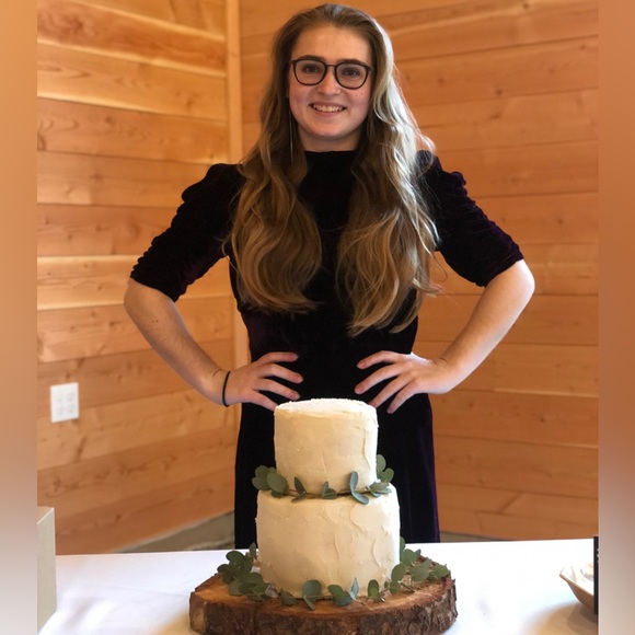 1940’s silk velvet dress - Picture 11 of 11